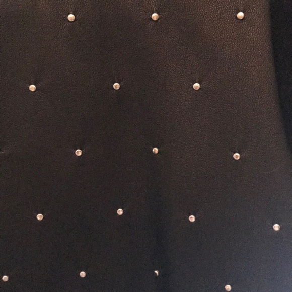 Zara embellished faux leather sweater - Picture 3 of 4